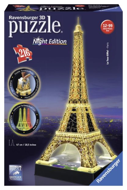 Puzzle 216 dílků Eiffelova věž