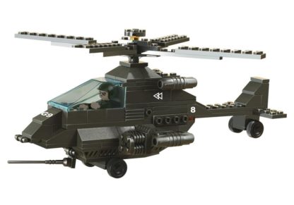 Stavebnice Vojáci - vrtulník Apache