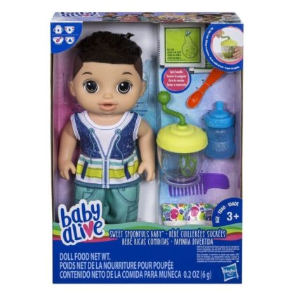 Baby Alive Tmavovlasý chlapec s mixérem