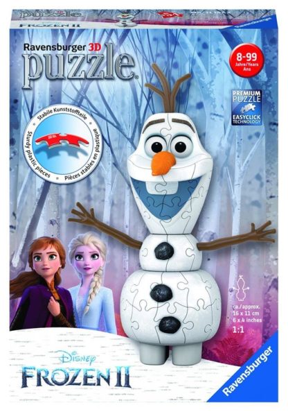 Puzzle Ledové království 2 Olaf 3D