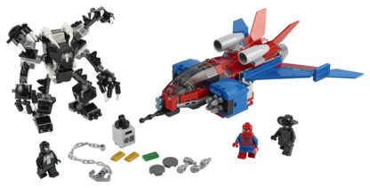 Lego Super Heroes Spiderjet vs. Venomův robot