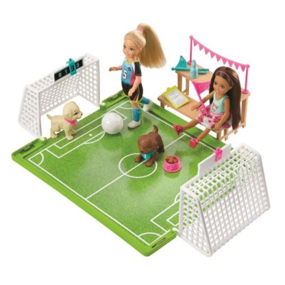 Barbie Chelsea fotbalistka herní set