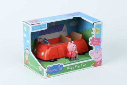 Prasátko Peppa - rodinné auto + figurka