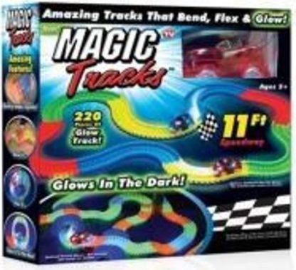MAGIC TRACKS Kouzelná svítící autodráha 220 dílků