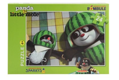 Puzzle Krtek a Panda