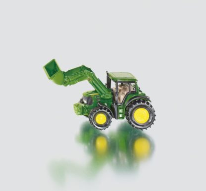 SIKU Blister - Traktor John Deere s nakladačem