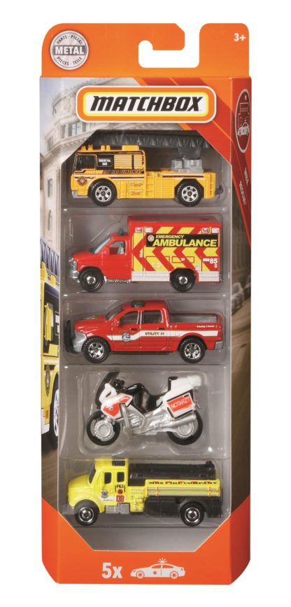 Matchbox 5 ks angličák hasiči