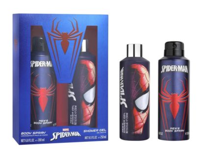 Dárková sada Spiderman tělový sprej 200 ml + sprchový gel 25