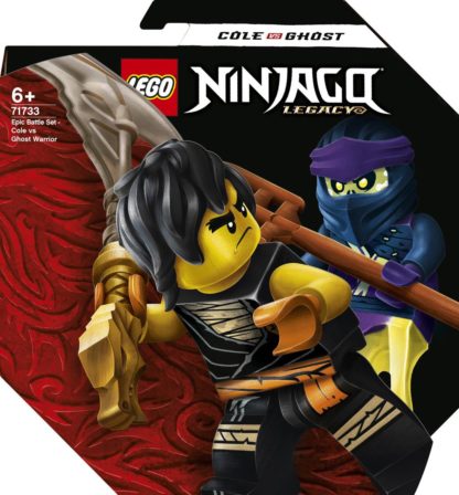 LEGO® Ninjago 71733 Epický souboj – Cole vs. přízračný válečník