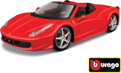 Bburago 1:24 Ferrari 458 Spider Red