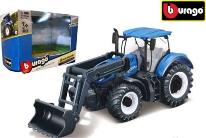 Bburago Farm Traktor New Holland s přední lžící