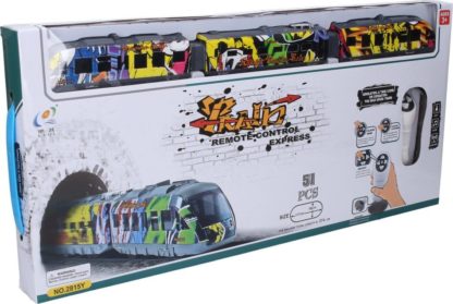 Vlak graffiti set RC 117 x 66 cm