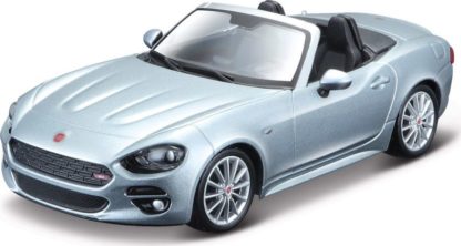 Bburago 1:24 Fiat 124 Spider Metalic Silver