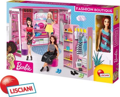 Lisciani Barbie módní butik s panenkou