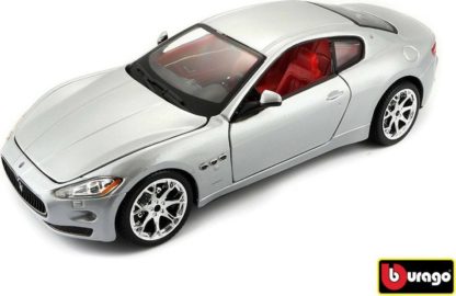 Bburago 1:24 Maserati GranTurismo (2008) Silver