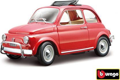 Bburago 1:24 Fiat 500L (1968) Red