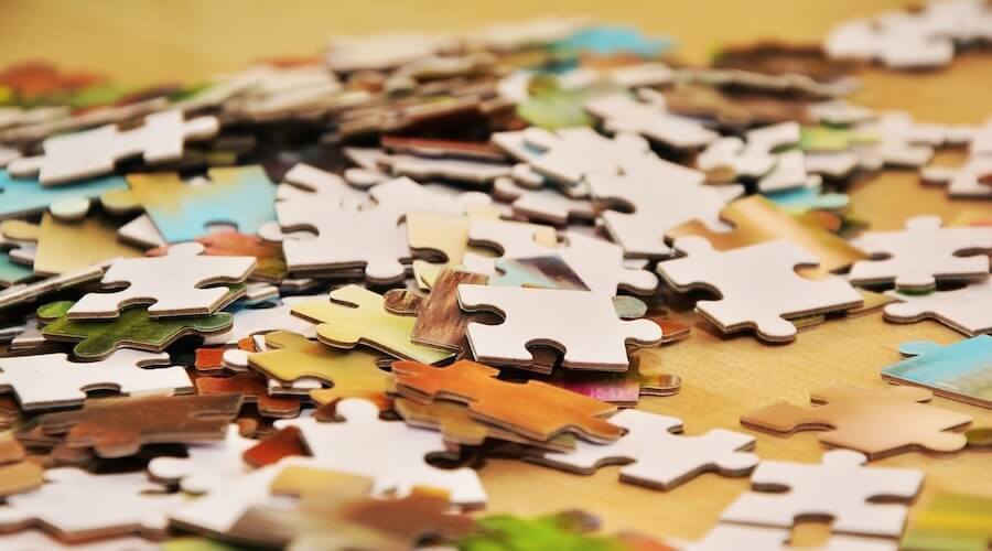 Jak nalepit puzzle