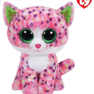 Beanie Boos plyšová kočička sedící růžová 24 cm