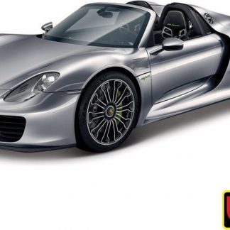 Bburago 1:24 Porsche 918 Spyder Metallic Grey